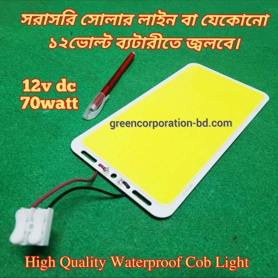 Picture of High Quality 12vdc 70watt Waterproof Cob Light Outdoor Safety Light-With Connector, Light Only