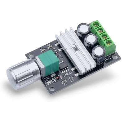 Picture of 1203B PWM 6V 12V 24V 28V 3A DC Motor Speed Controller Regulator-Black