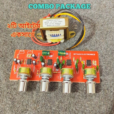 Picture of Combo Package High Gain Bass tone Preaudio Maker Circuit-Multicolor
