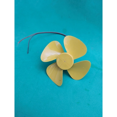 Picture of 3v 6vdc motor with 4inch Fan and multicolors fan