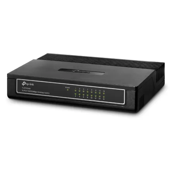 Picture of TP-Link TL-SF1016D Unmanaged 10/100M Switch - Black
