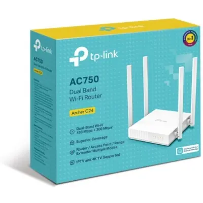 Picture of Tp-Link Archer C24 Ac750 Dual-Band Wi-Fi Router