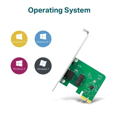 Picture of TP-Link Gigabit PCI Express Network Adapter TG-3468 - Black