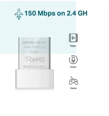 Picture of Mercusys MW150US N150 Wireless Nano USB Adapter