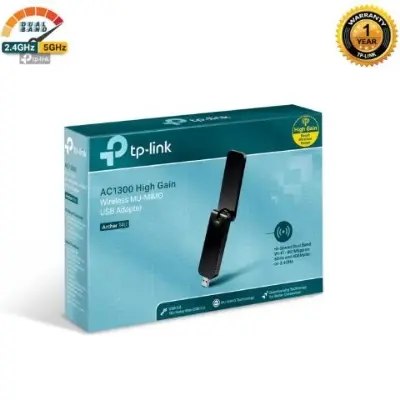 Picture of Archer T4U AC1300 Wireless USB Adapter - Black