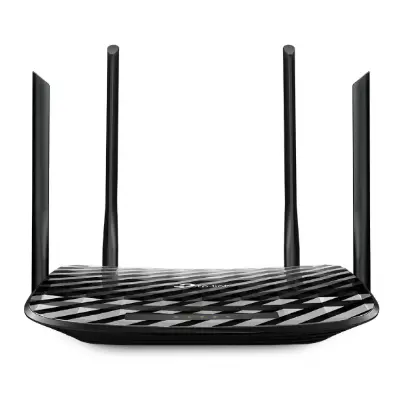 Picture of TP-Link Archer C50 Black AC1200 Wi-Fi Dual Band Router, 4 x 10/100 Mbps Fast Ethernet Ports, Supports MU-MIMO, Beamforming, Guest WiFi, Access Point Mode, IPv6 and Parental Controls