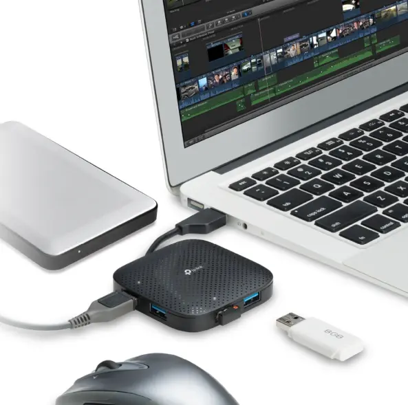 Picture of TP Link UH400 USB 3.0 4-Port Portable Hub
