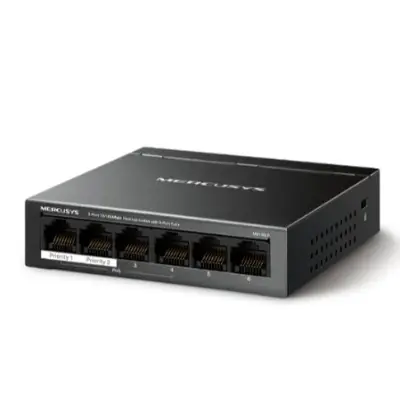 Picture of Mercusys MS106LP 6-Port 10/100Mbps Desktop Switch with 4-Port PoE+