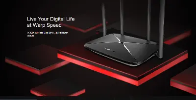 Picture of Mercusys AC12G AC1300 Wireless Dual Band Gigabit Router with MIMO