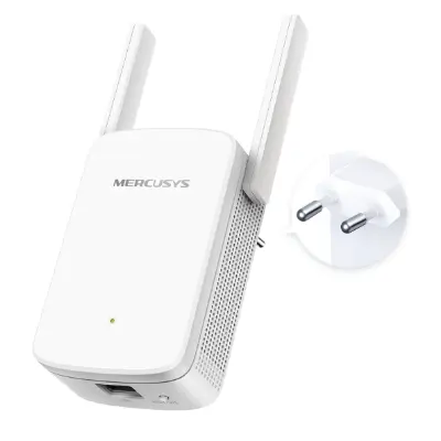 Picture of Mercusys ME30 AC1200 Dual-Band Wi-Fi Range Extender (867 Mbps @ 5 GHz + 300 Mbps @ 2.4 GHz), 10/100 Mbps Ethernet Port, Dual External Antennas, WPS & Access Point Mode