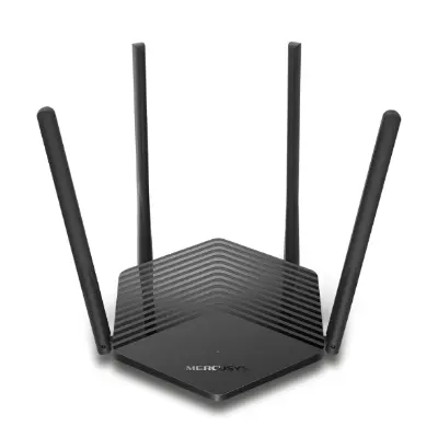 Picture of Mercusys MR60X AX1500 WiFi 6 Router | Dual Band 1500 Mbps Wireless 1.5 Gbps Gigabit Wi-Fi | OFDMA & MU-MIMO | 4× Multi-Directional high-gain Antennas with Beamforming