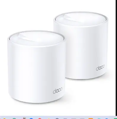 Picture of TP-Link Deco X50 2 Pack AX3000 Whole Home Mesh WiFi 6 System Covers up to 4,500 Sq.Ft Supports up to 150 devices with Gigabit ports