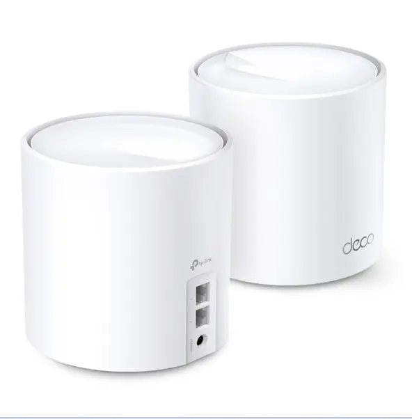 Picture of TP-Link Deco X50 2 Pack AX3000 Whole Home Mesh WiFi 6 System Covers up to 4,500 Sq.Ft Supports up to 150 devices with Gigabit ports