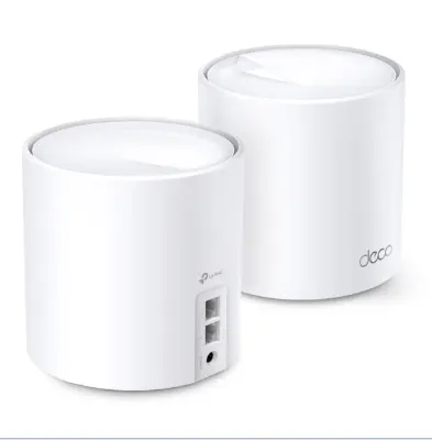 Picture of TP-Link Deco X50 2 Pack AX3000 Whole Home Mesh WiFi 6 System Covers up to 4,500 Sq.Ft Supports up to 150 devices with Gigabit ports