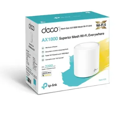 Picture of TP-Link Deco x20 AX1800 whole home mesh wi-fi 6 system (1 pack)