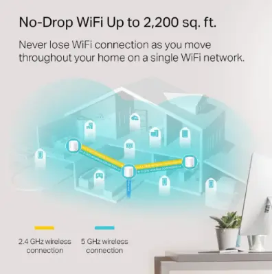 Picture of TP-Link Deco x20 AX1800 whole home mesh wi-fi 6 system (1 pack)