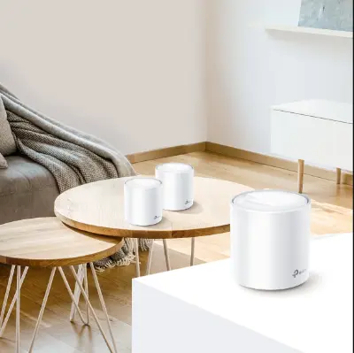 Picture of tp-link deco x60 ax3000 whole home mesh wi-fi 6 system (2 pack)