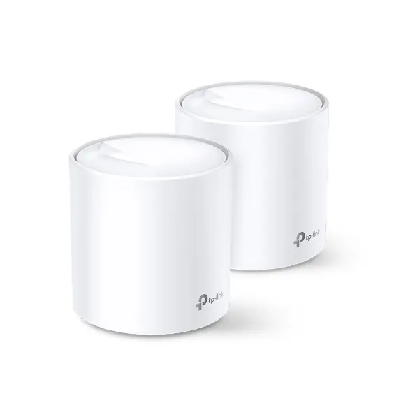 Picture of tp-link deco x60 ax3000 whole home mesh wi-fi 6 system (2 pack)