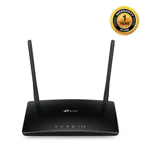 Picture of tp-link archer mr200 ac750 wireless dual band 4g lte router - black