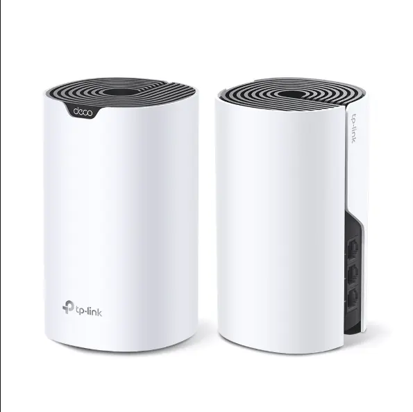 Picture of TP-Link Deco S7 AC1900 2 Pack Whole Home Mesh Wi-Fi System Smart Router 100 Device Capacity 1900 Mbps Dual-Band with Gigabit Ports