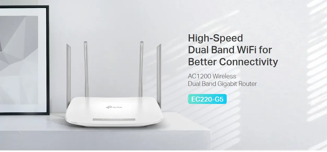Picture of TP-Link EC220-G5 V3 AC1200 1200Mbps Gigabit Router