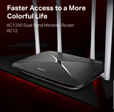 Picture of MERCUSYS AC12 AC1200 Dual-Band Wi-Fi Router