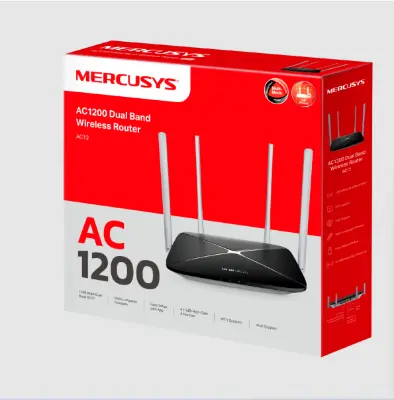 Picture of MERCUSYS AC12 AC1200 Dual-Band Wi-Fi Router