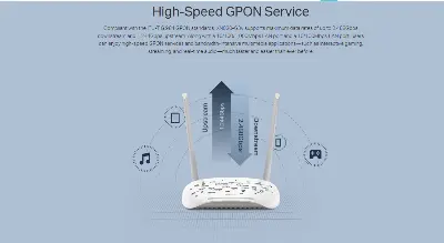 Picture of Tp-Link XN020-G3V 300Mbps Wireless N Gigabit VoIP GPON Router