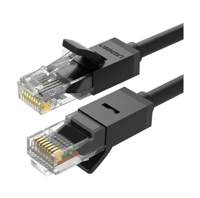 Picture of Ugreen NW102 (20158) Cat-6 U/UTP 0.5 Meter Black Network Cable # 20158, Patch Cord