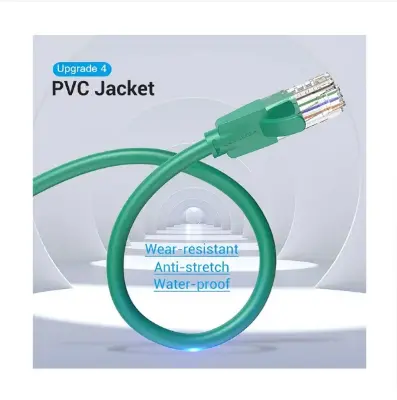 Picture of Vention IBEGH Cat-6 UTP, 2 Meter, Green Network Cable #IBEGH