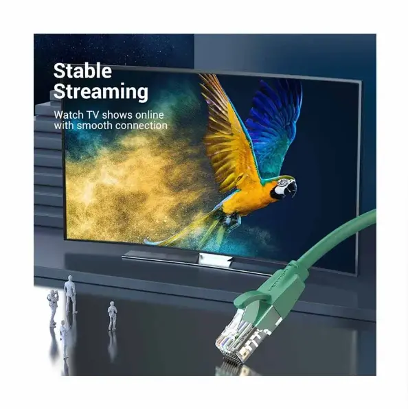 Picture of Vention IBEGH Cat-6 UTP, 2 Meter, Green Network Cable #IBEGH