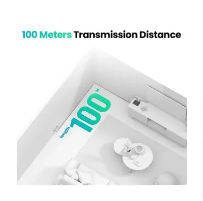Picture of Ugreen NW116 (20391) Anti Thunder White RJ45 (Female to Female) Ethernet Connector #20391