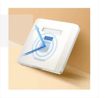 Picture of Ugreen NW144 (80180) Single Port Face Plate #80180