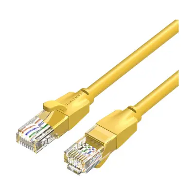Picture of Vention IBEYH Cat-6 UTP, 2 Meter, Yellow Network Cable #IBEYH Patch Cable