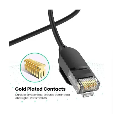 Picture of Ugreen 70653 Cat-6A, 3 Meter, Black Network Cable # 70653