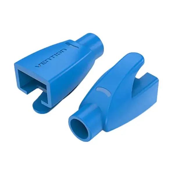 Picture of Vention IODL0-50 RJ45 Blue Strain Relief Boots # IODL0-50 (50 pcs)