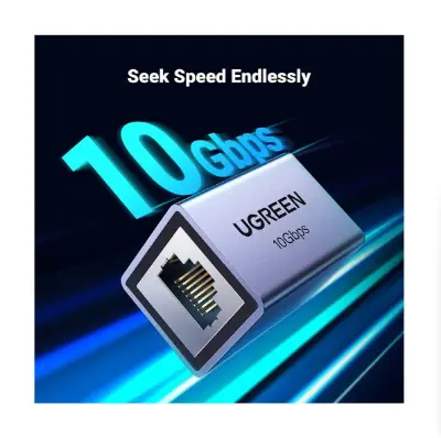 Picture of Ugreen NW261 (15117) CAT-7 RJ45 Female to Female Space Gray Coupler #15117 (1 Pcs)