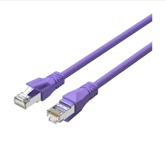 Picture of Vention IBMVI Cat-6A SFTP, 3 Meter, Purple Network Cable #IBMVI Patch Cable