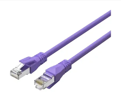 Picture of Vention IBMVI Cat-6A SFTP, 3 Meter, Purple Network Cable #IBMVI Patch Cable