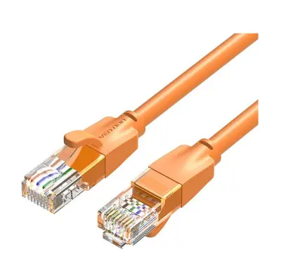 Picture of Vention IBEOH Cat-6 UTP, 2 Meter, Orange Network Cable #IBEOH Patch Cable