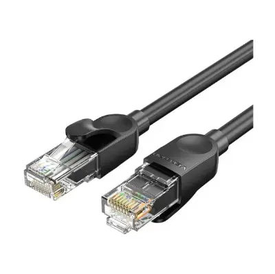 Picture of Vention LSZH Cat-6 UTP, 5 Meter, Ethernet Black Network Cable #IBNBJ Patch Cable