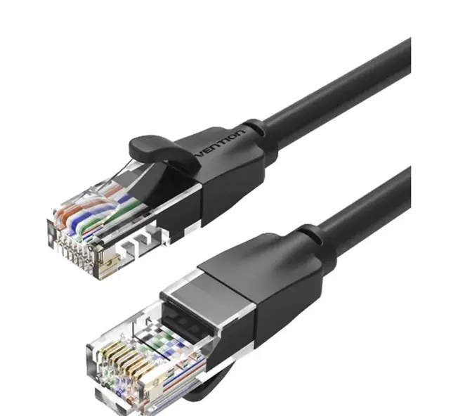 Picture of Vention IBEBG Cat-6, 1.5 Meter, Black Patch Cable #IBEBG