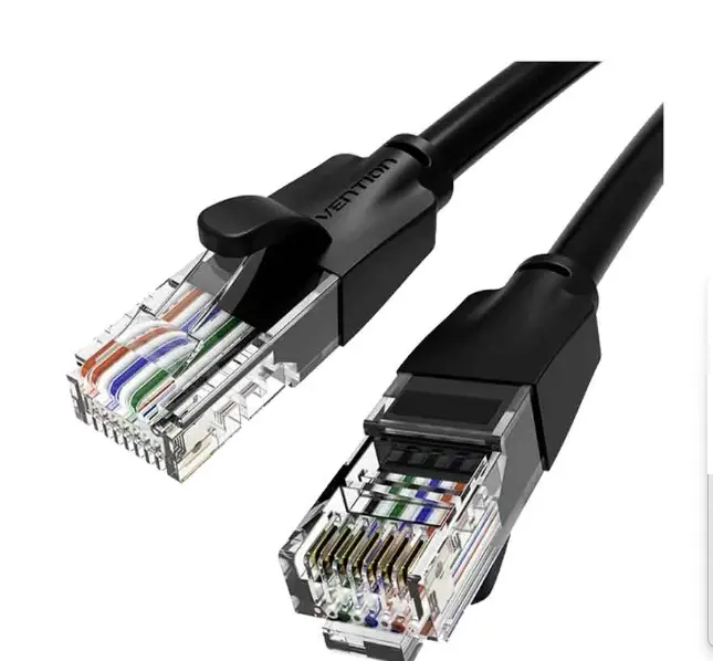 Picture of Vention IBEBG Cat-6, 1.5 Meter, Black Patch Cable #IBEBG