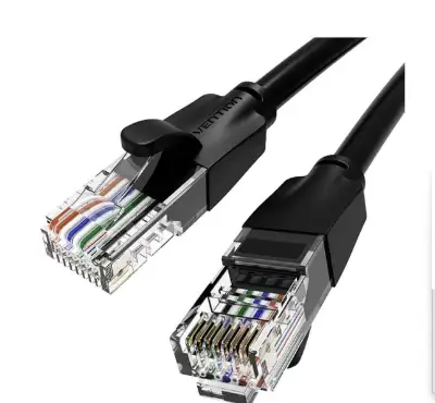 Picture of Vention IBEBG Cat-6, 1.5 Meter, Black Patch Cable #IBEBG