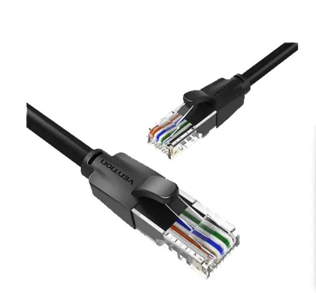 Picture of Vention IBEBG Cat-6, 1.5 Meter, Black Patch Cable #IBEBG