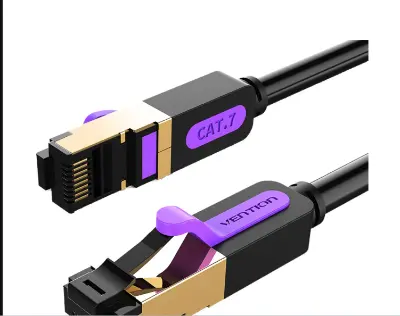 Picture of Vention Cat-7 3 Meter, Black Network Cable