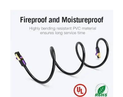 Picture of Vention Cat-7 3 Meter, Black Network Cable