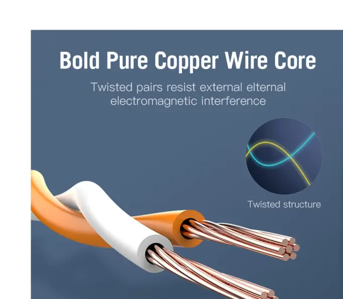 Picture of Vention Cat-7 3 Meter, Black Network Cable