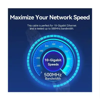 Picture of Vention IBOBG Cat-6A UTP, 1.5 Meter, Black Rotate Right Angle Patch Cable #IBOBG