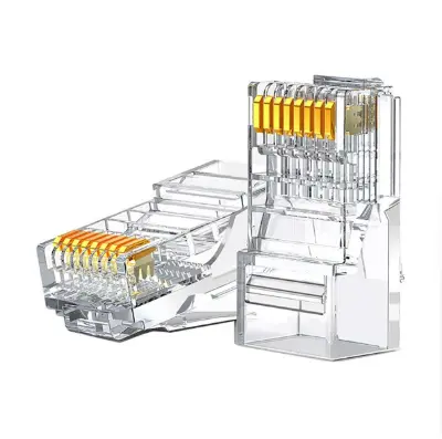 Picture of Ugreen NW110 (50246) Transparent CAT-5 RJ45 Connector #50246 (100 Pcs)